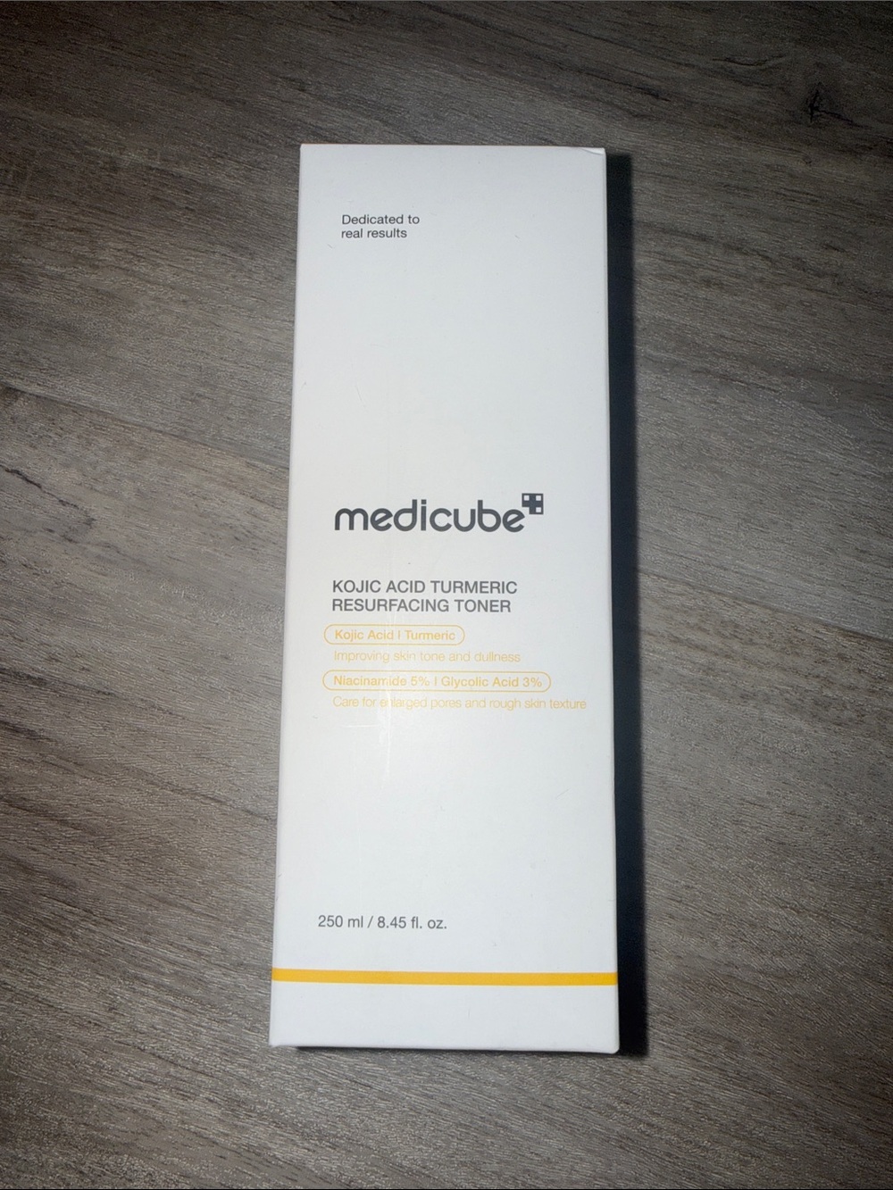 Medicube Kojic Acid Turmeric Resurfacing Toner - White/Yellow new not opened